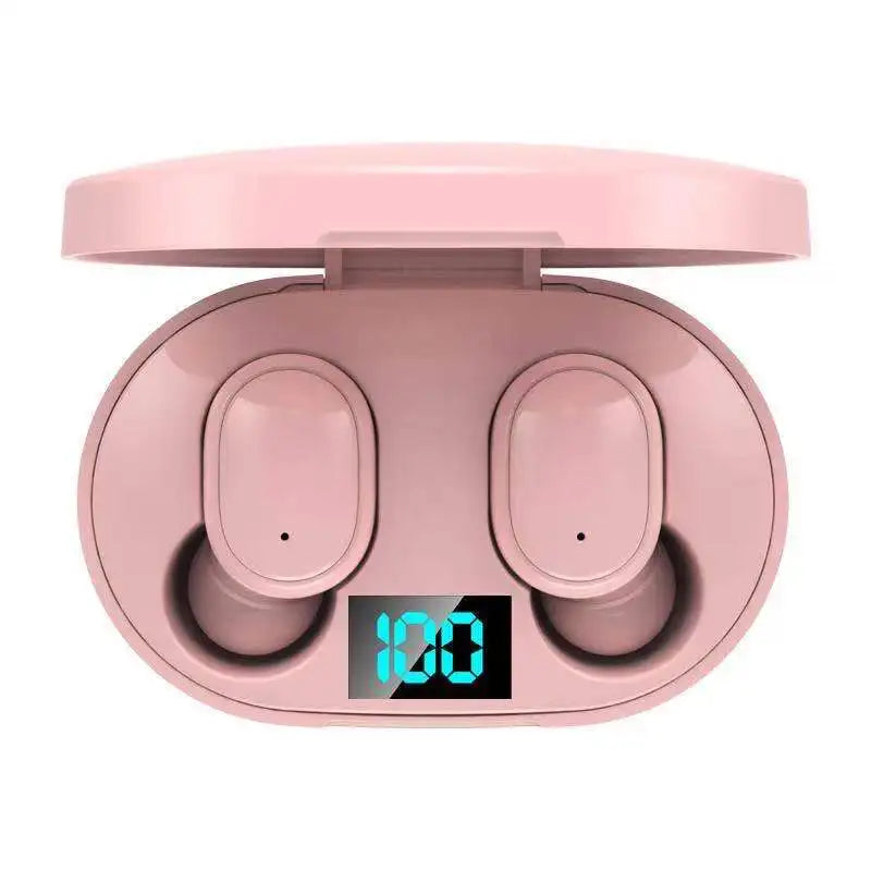 Wireless Earphones LED Digital Display Bluetooth Headset Noise Cancelling Sports Headphones Universal Phones Bluetooth Earbuds