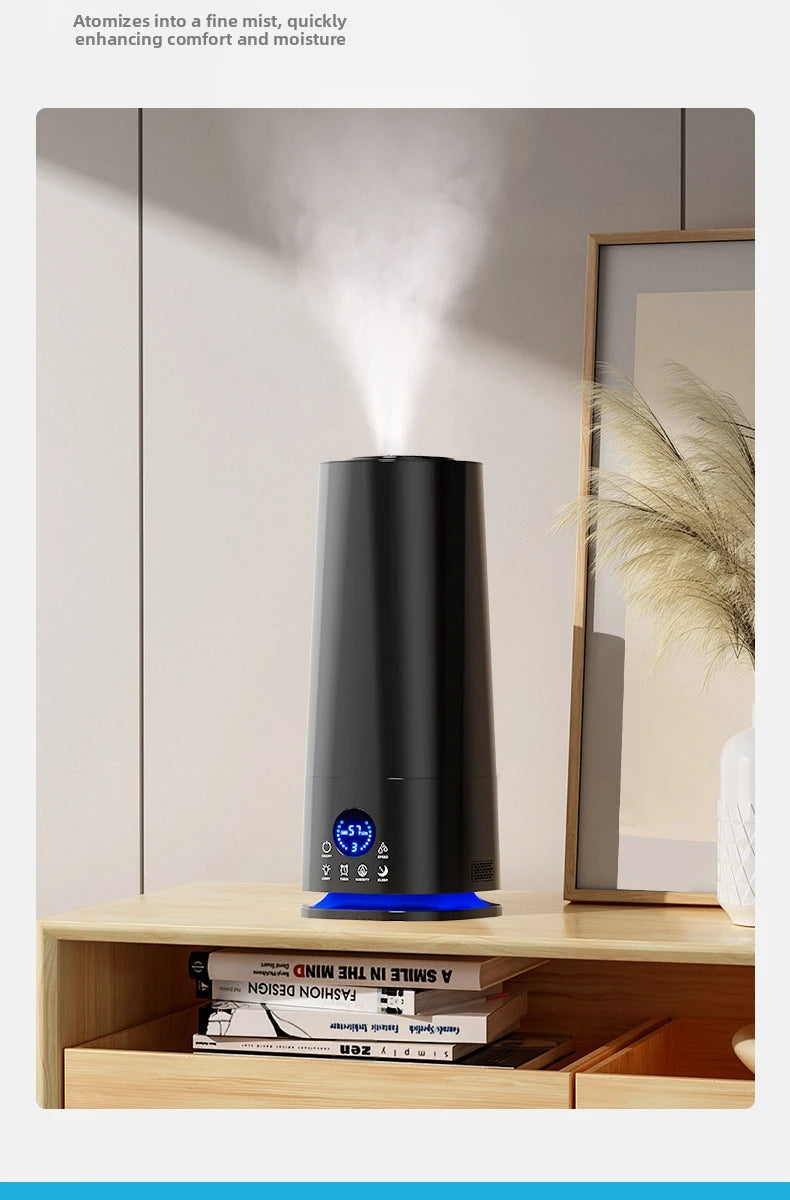6.5L Large Capacity Humidifier – Ultrasonic Cool Mist for Home/Office,Quiet Operation, Anti-Static &amp; Dry Air Relief, Adjustable