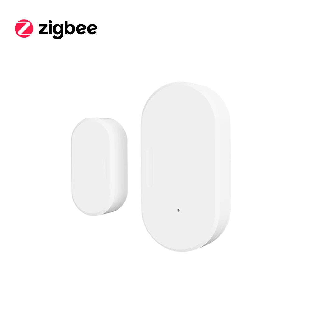Tuya Zigbee 3.0 Smart Door Window Sensor Zigbee Door Open Closed Detectors Smart Life APP Control Via Alexa Google Home
