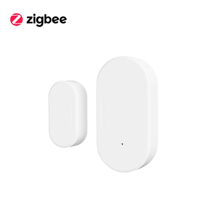 Tuya Zigbee 3.0 Smart Door Window Sensor Zigbee Door Open Closed Detectors Smart Life APP Control Via Alexa Google Home