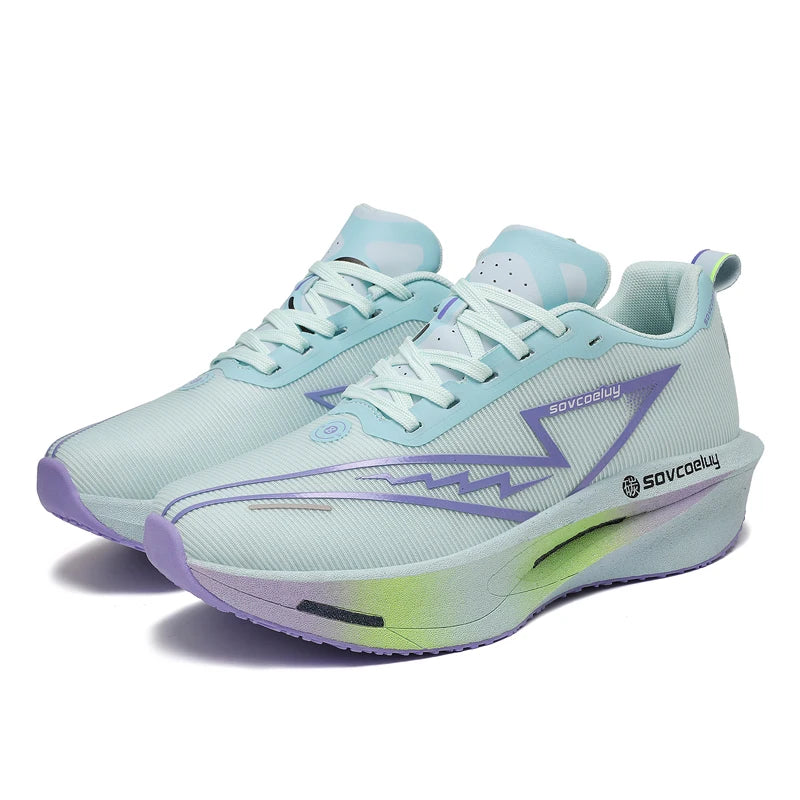 Running Shoes Carbon Board Speciality Marathon Men Sports Breathable Lightweight Women&