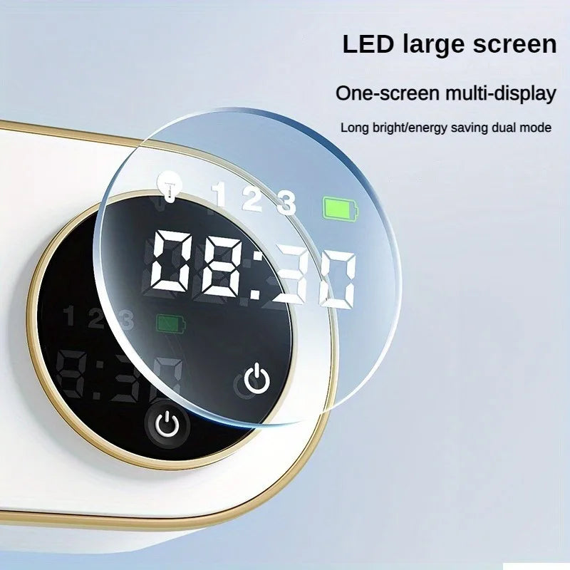 Smart Automatic Foaming Soap Dispenser with LED Screen 3000mah 320ml 3 Levels Touchless Rechargeable Sensor Soap Dispensers