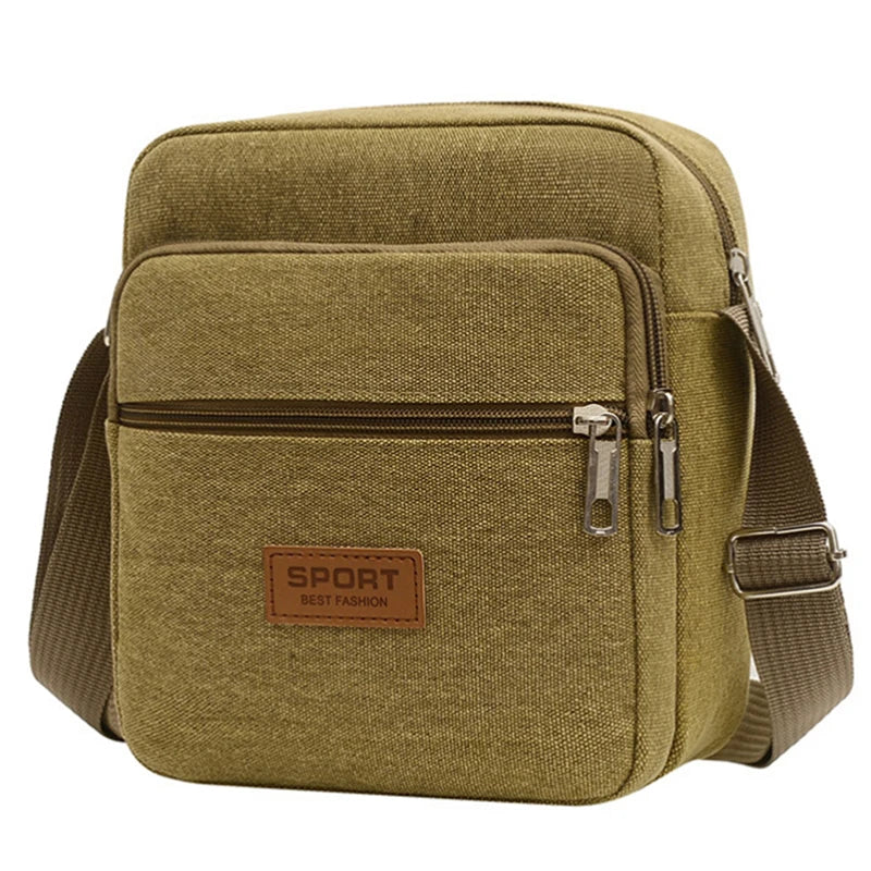 Men's Shoulder Bag Large Capacity Leisure Simplicity Lightweight Versatile Fashionable Backpack Male's Crossbody Bags
