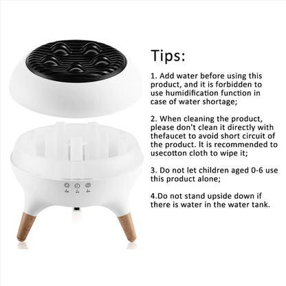 350ml Humidifier Aromatherapy Essential Oil Simulate Flame Aroma Diffuser,Remote Control Adjusted Colorful Atmosphere Lighting,