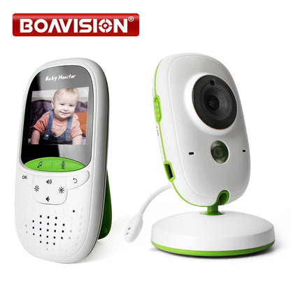 Baby Monitor VB602 IR Night Vision Temperature Monitor Lullabies Intercom VOX Mode Video Baby Camera Walkie Talkie Babysitter