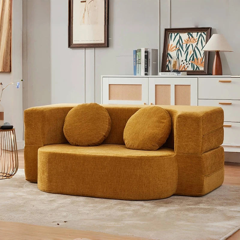Classic French Living Room Sofas Boneless Modular Retro Glam Living Room Sofas Bedroom Universal Canape Compressé Home Furniture