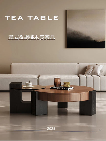 Mid Century Vintage Coffee Tables Wabi Sabi Designer Wabi Sabi Trendy Coffee Table Premium Elegant Mesinha Living Room Furniture