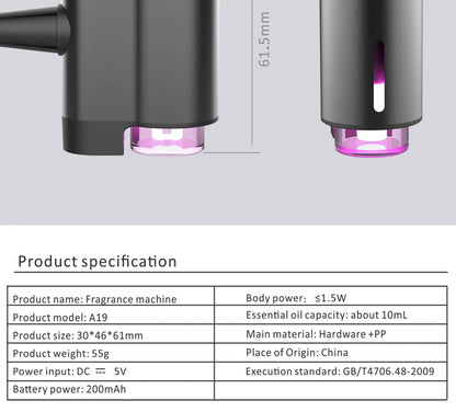 Flavoring For Cars Air Vent Outlet Odor Car Air Freshener Fragrance Spray Aroma Diffuser Essential Oils Diffuser