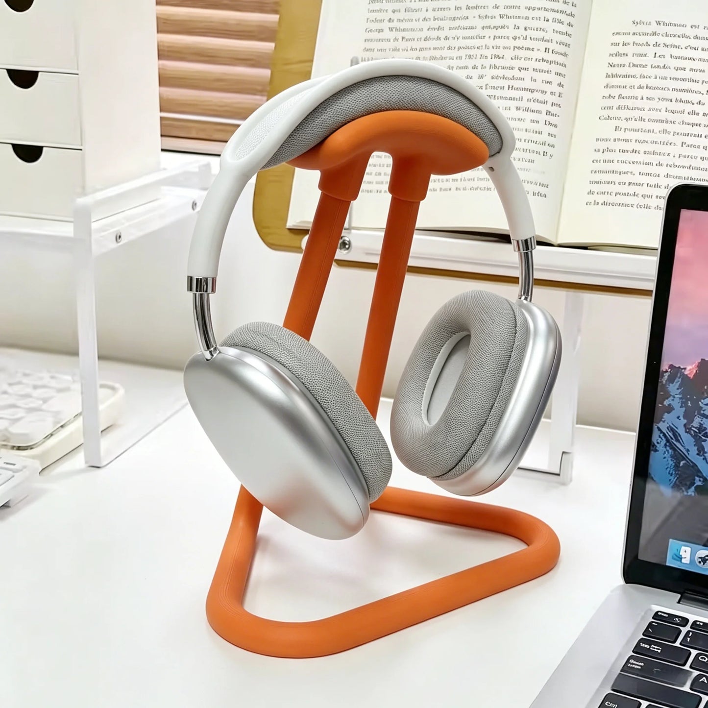 Headphone Stand,Universal for Various Headphones, Anti-Slip Base, Durable and Sturdy, Ideal for Storage, Display, and Protection