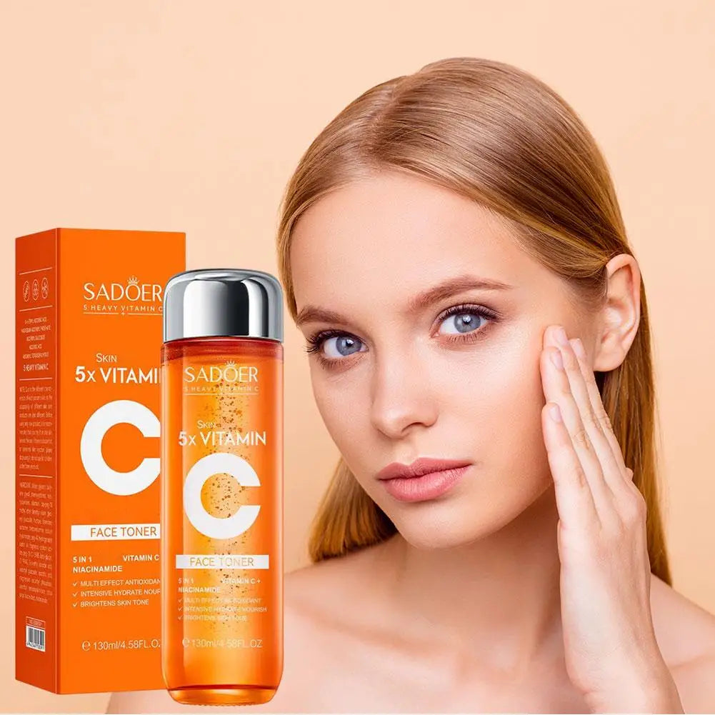 Vitamin C Firming and Brightening Korean Skincare Set with Serum and Cream