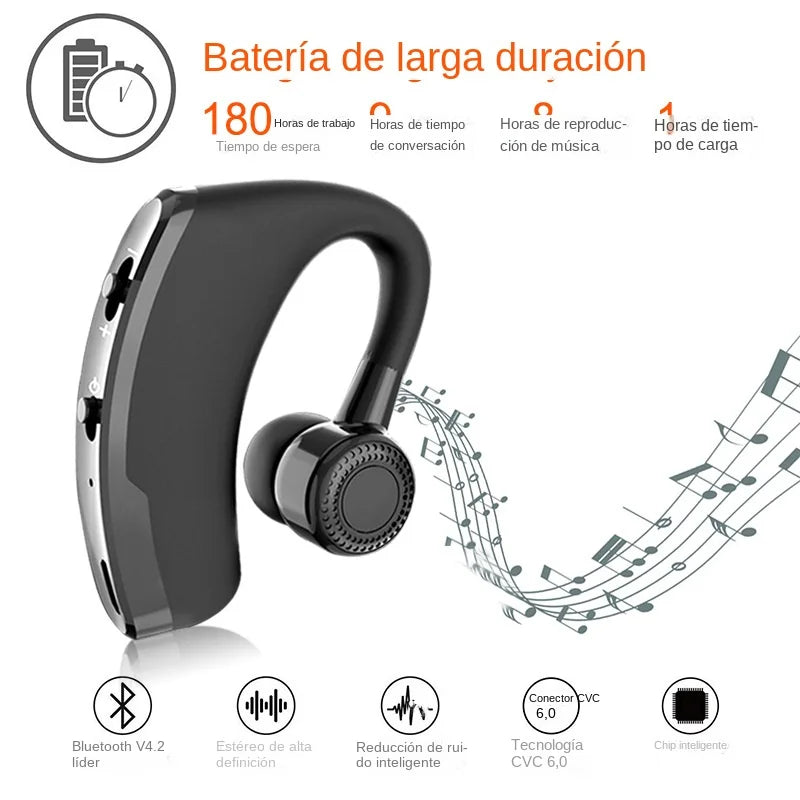 Wireless Headphone Bluetooth 4.2 Headset With HD Microphone Handsfree Noise Canceling Earphones For iPhone Xiaomi Realme Huawei
