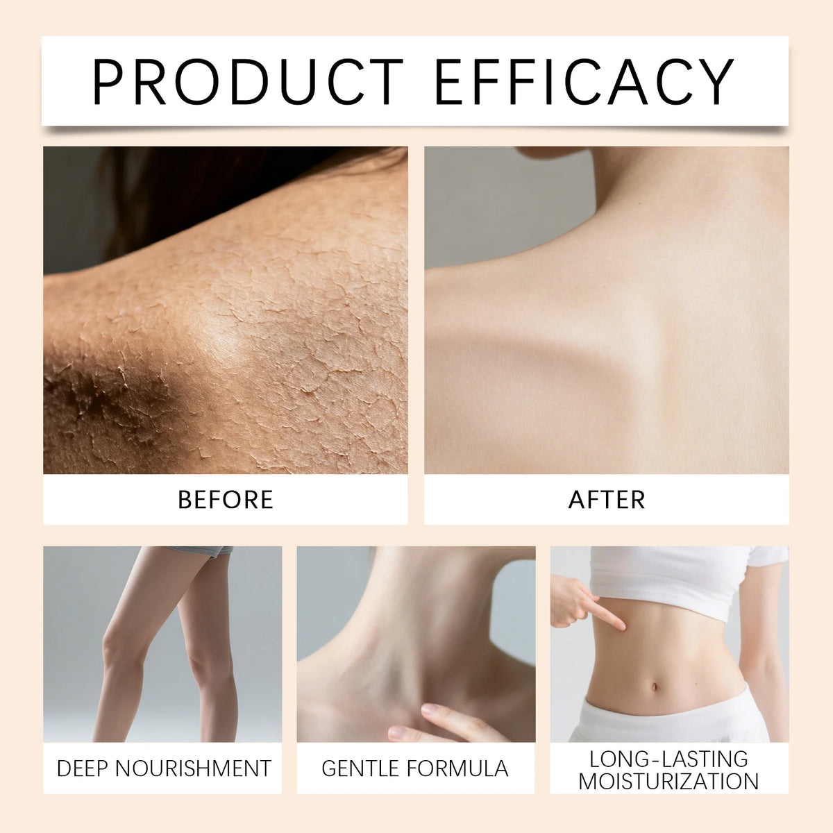 Butter Oil Body Oil Gentle Full Body Skin Nourishment Lightweight Rapid Absorption for Smooth Soft Skin