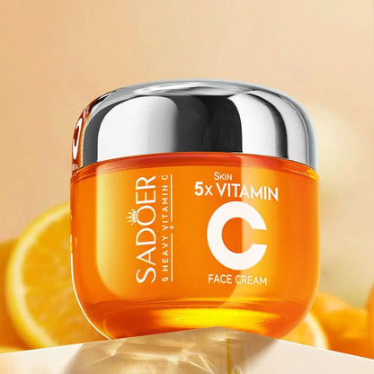 Vitamin C Firming and Brightening Korean Skincare Set with Serum and Cream