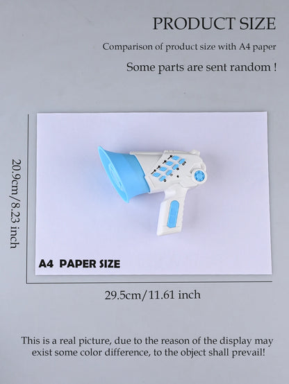 Voice Changer Amplifier, Megaphone Speaker Siren Bullhorn Toys Portable Smart Multi Voice Changers Handheld Loudspeaker
