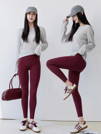 BIVIGAOS Spring New Double V 3D Curve Sharkskin Leggings Women High Waist Tight Slim Sports Fitness Push Up Leggings Yoga Pants