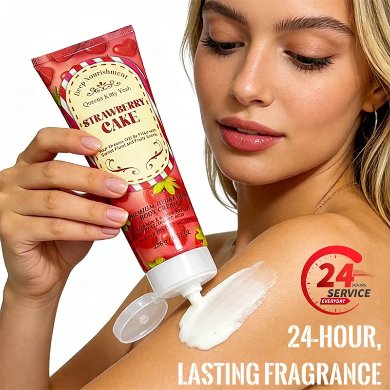Fruit-scented Moisturizing Body Lotion Deeply Nourishes Improves Rough Skin Long-lasting Fragrance Refreshing Non-sticky Texture