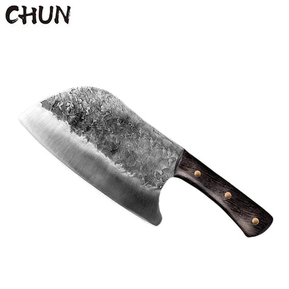 5CR15 Handmade Chopping Cleaver Butcher Knife High Carbon Steel Kitchen Chef Knife Sets Forged Blade Cooking Knives Set Cleaver