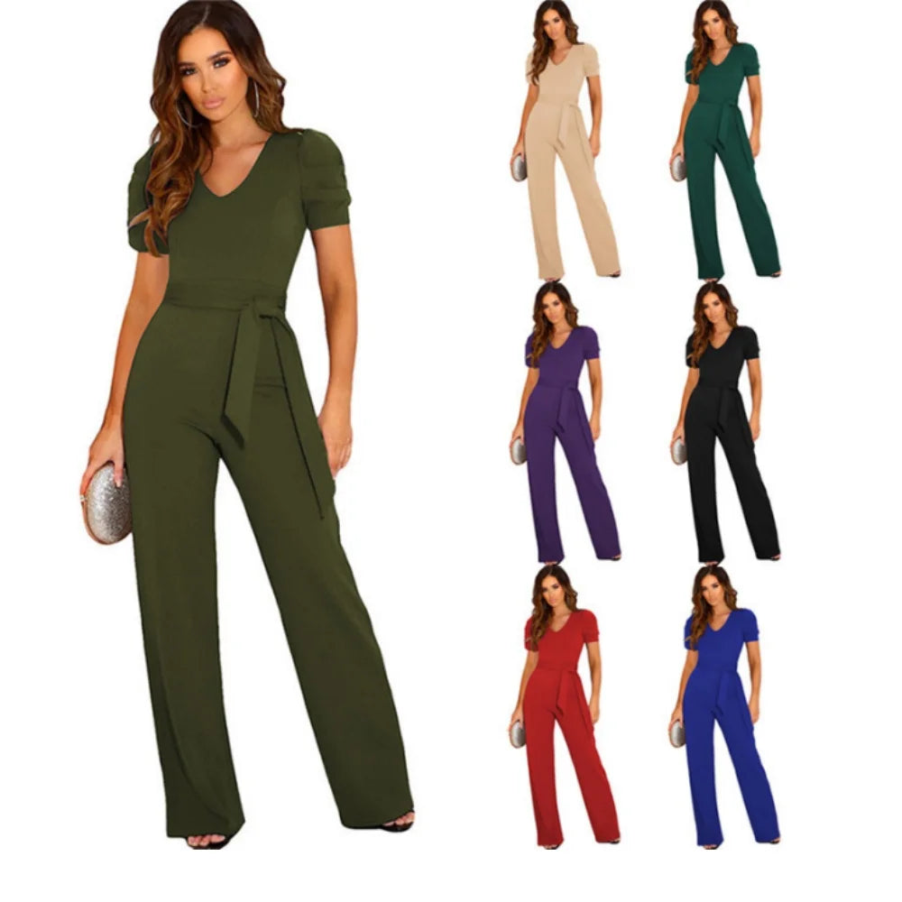 2024 Summer Jumpsuit Women&