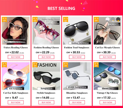 Double-light Reading Glasses Blue Light Blocking Aviator Eyeglasses Ultraviolet Resistance Women Ultra Light Fashion Eyewear
