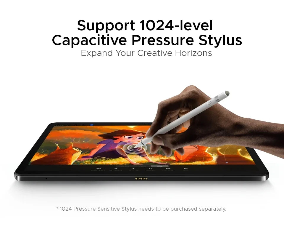 World Premiere DOOGEE T40 Tablet 11" IPS 2.5K Display 8GB 512GB Android 14 Helio G99 8580mAh 18W Charge Hi-Res Quad Speakers