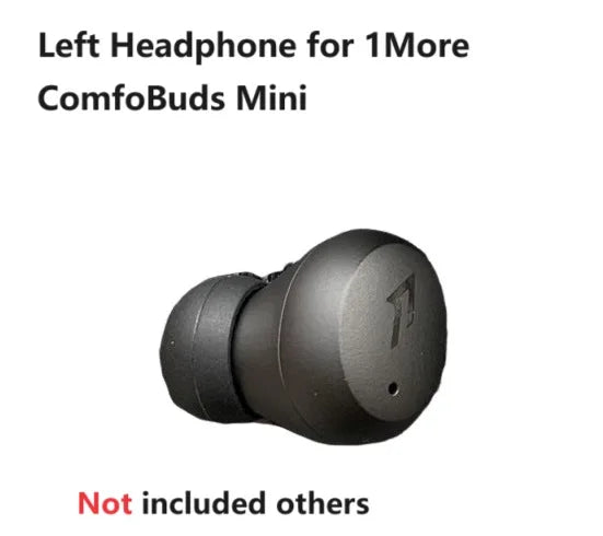 Left Right Headphone Replacement for 1MORE ComfoBuds Mini Headphones, Used Hi-Res Audio Used Headsets Charging Case Charger