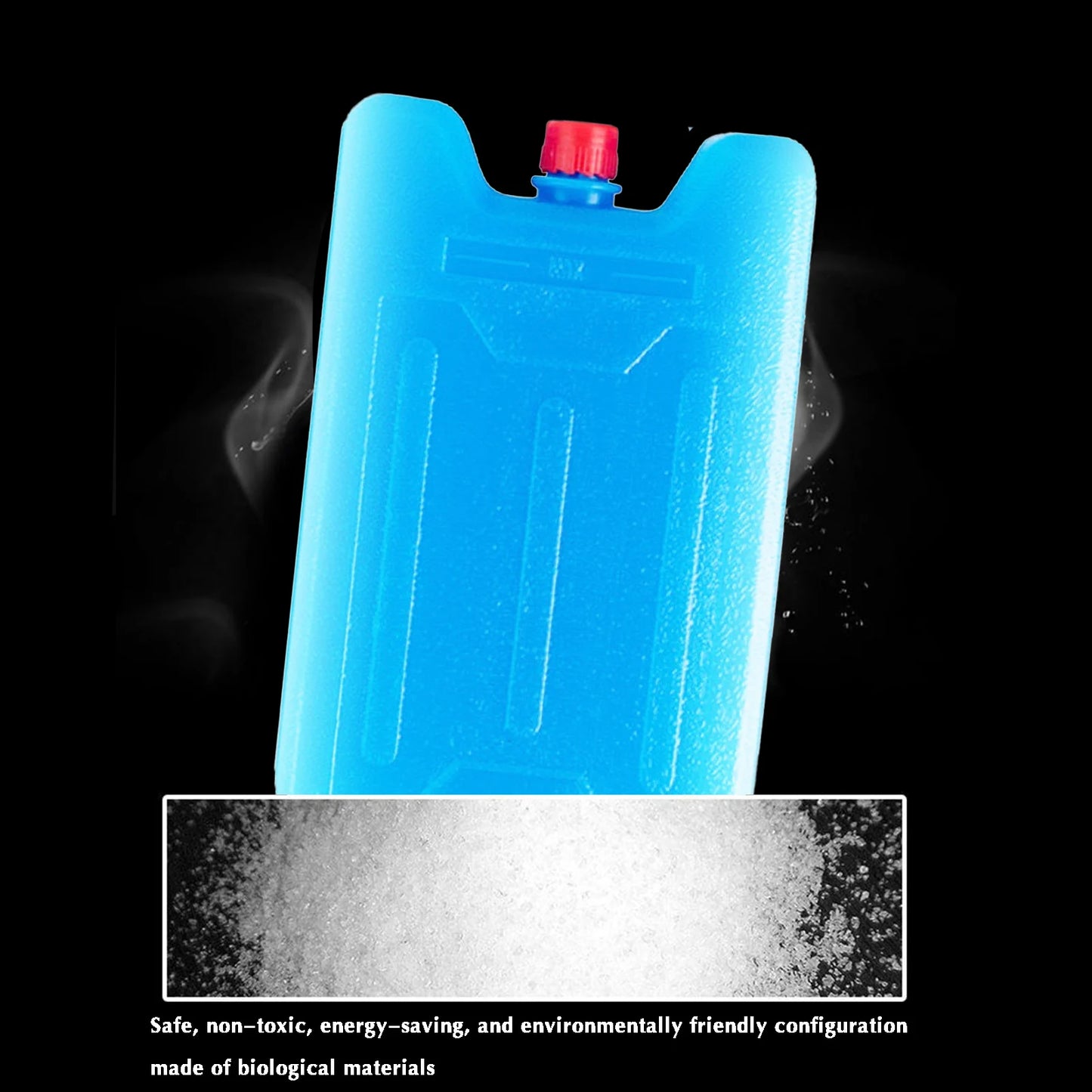 Plastic Food Storage Ice Box Refrigeration Cooler Bag Lunch Box Ice Pack Outdoor Camping Picnic Beverage Beer Freezer Block