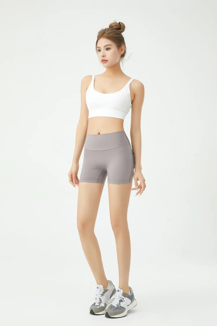 Peach Butt Fitness Shorts Women&