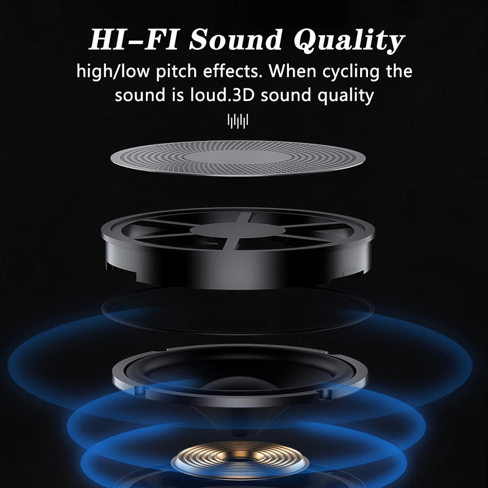 Bluetooth 5.3 Motorcycle Helmet Headset, Waterproof Wireless Earphones With Hands-Free Calls wireless helmet earphones