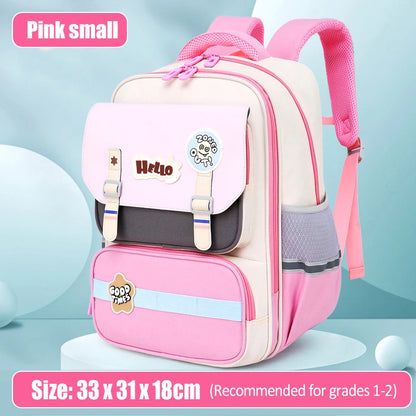 Primary school student backpack boy backpack children&