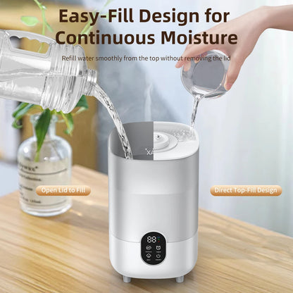 4L Air Humidifier Portable Small Aroma Diffuser 2 Spray Ports Large Capacity usb umidificador Home UV sterilization Humidifier