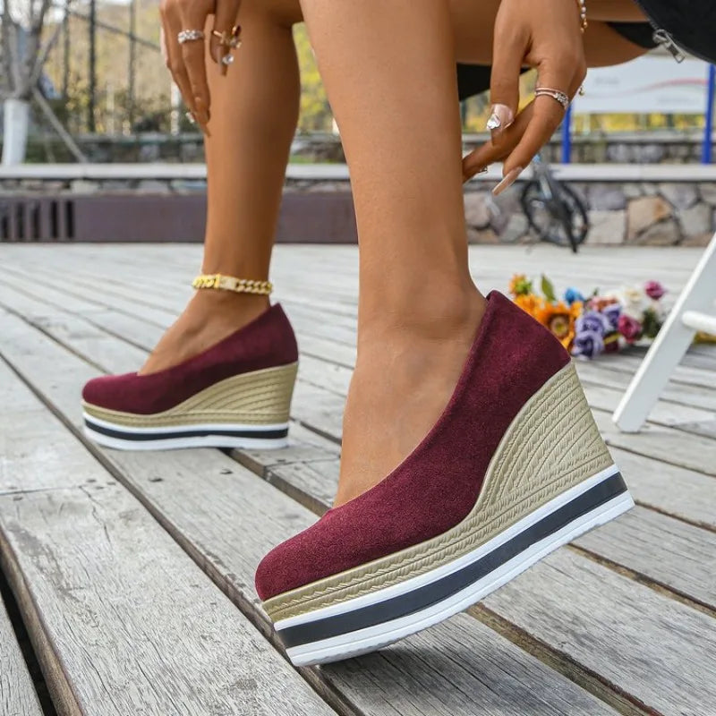 Women Shoes Loafers Wedges Platform High Heels Sandals Summer 2025 New Trend Designer Casual Shoes Dress Pumps Sandalias Mujer