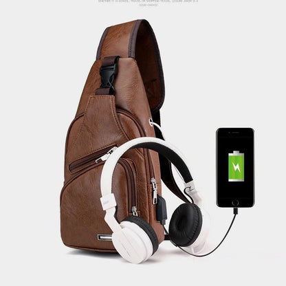 1 Piece Men's Multi-functional Chest Bag