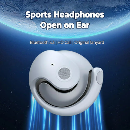 Wireless Headphones Comfortable Ear Hook Touch Control Earbuds with Mic Wireless Bluetooth Headset Phone Earphones Game