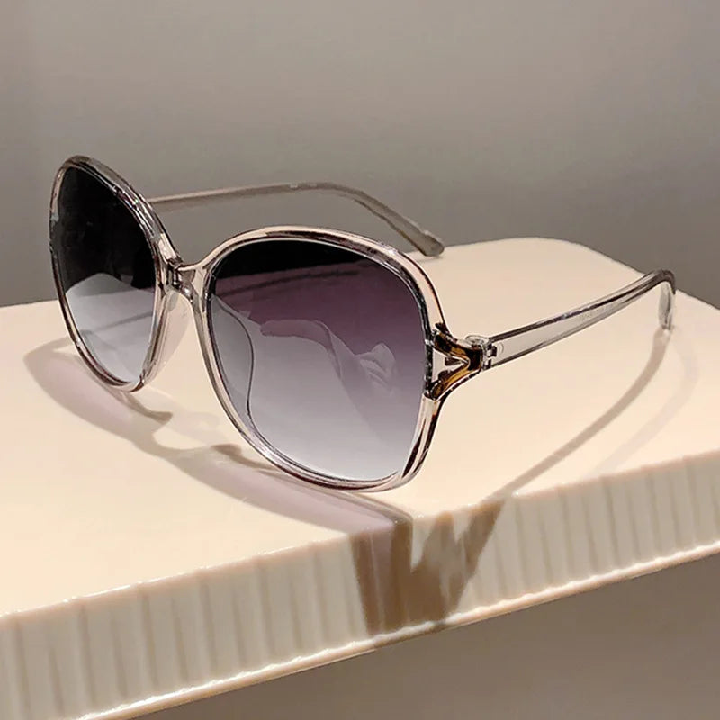 KAMMPT Trendy Blue Decoration Shades Origin Brand Driving Beach Sunglasses Fashion Square Design Sun Glasses for Women's