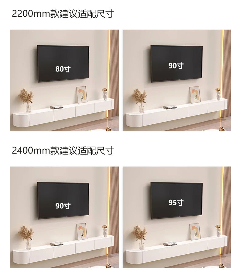 Wall Moun Rustic Tv Stands Modern Nordic Beauty Trendy Tv Stands Premium French Meuble Tv Suspendu Furniture For Living Room