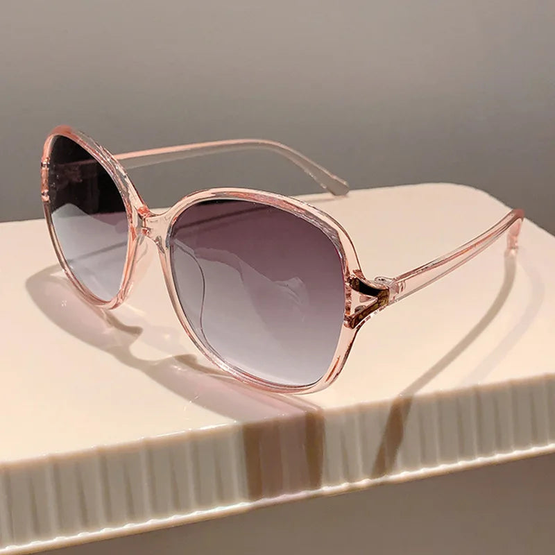 KAMMPT Trendy Blue Decoration Shades Origin Brand Driving Beach Sunglasses Fashion Square Design Sun Glasses for Women's