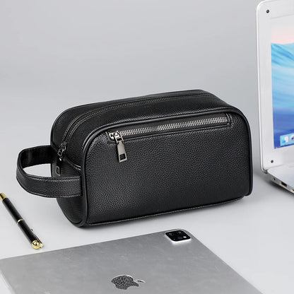 Business Men's Clutch Bag High Quality Printing Leather Handbag Phone Purse Fashion Clutches Luxury Men Birthday Gift Clutch Bag