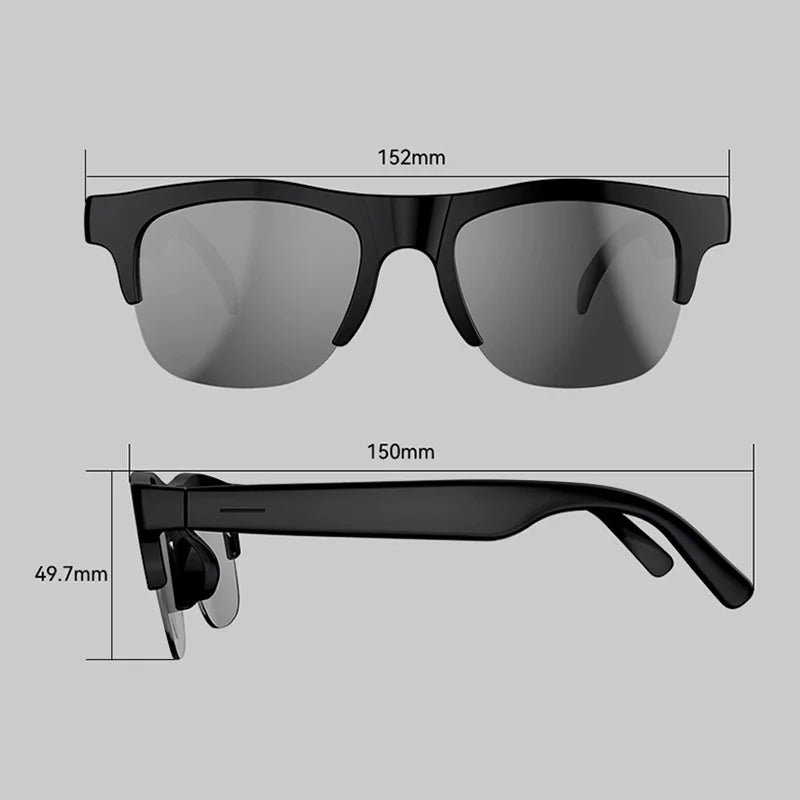 Lenovo AI Smart Glasses AI Translation HD Hands-Free Calling  AI Chat Logging Music Playback 8K Smart Sunglasses 2026 New