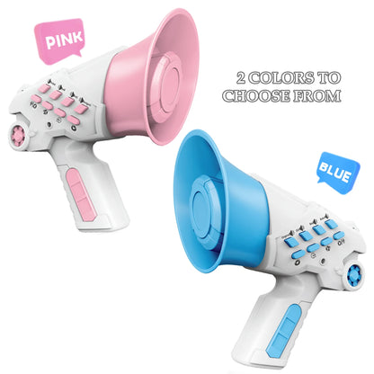 Voice Changer Amplifier, Megaphone Speaker Siren Bullhorn Toys Portable Smart Multi Voice Changers Handheld Loudspeaker