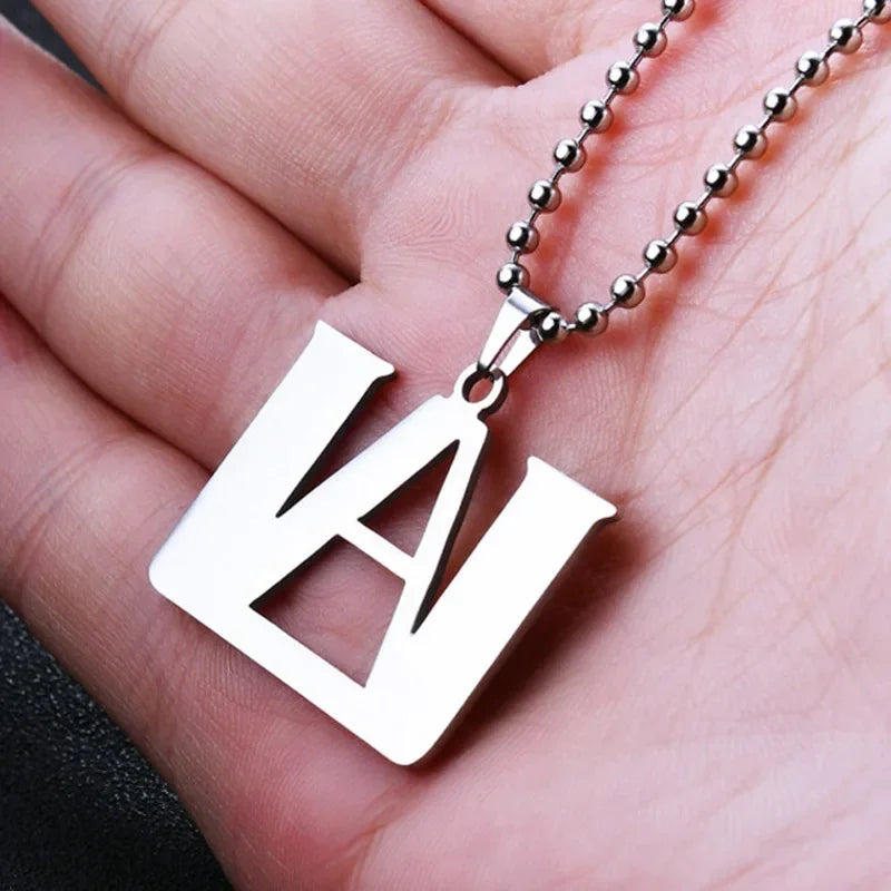 Anime My Hero Academia Pendant Necklace Boku No Hero Academia Stainless Steel Charm Necklace For Men Women Cosplay Jewelry Gifts