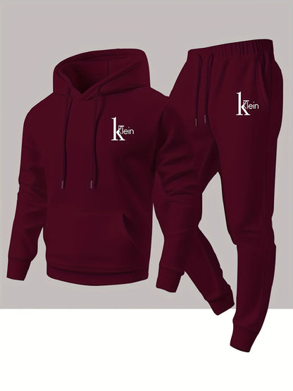 Autumn Winter Fashion Bestsellers Men Women Hooded Sweatshirts+Pants Two-piece Set Daily Outdoor Fitness Casual Warm Sportswear