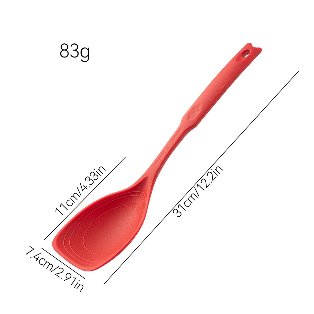 1/3Pcs Heat Resistant Silicone Spatula Spoon Scraper Multi-functional Kitchen Accessories Cooking Tool Utensil Cookware