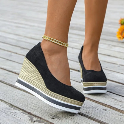 Women Shoes Loafers Wedges Platform High Heels Sandals Summer 2025 New Trend Designer Casual Shoes Dress Pumps Sandalias Mujer