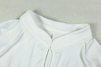 Weird Puss Casual Sporty Jumpsuits Women Zip Low-Neck Backless Full Sleeve Skinny Peach Hip High Street Style Solid Overalls