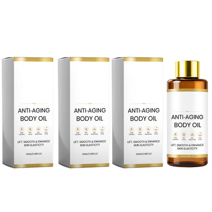 Revitalizing Body Oil Improve Dull Skin Boost Skin Elasticity Brightening Lightweight Fast Absorbing Hydrating Body Massage Oil