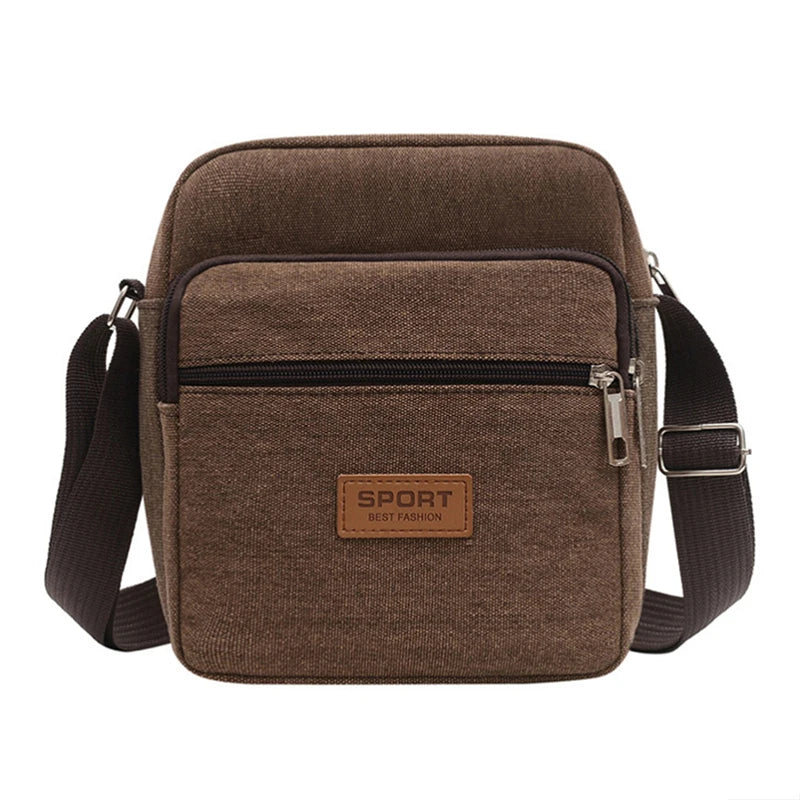 Men's Shoulder Bag Large Capacity Leisure Simplicity Lightweight Versatile Fashionable Backpack Male's Crossbody Bags