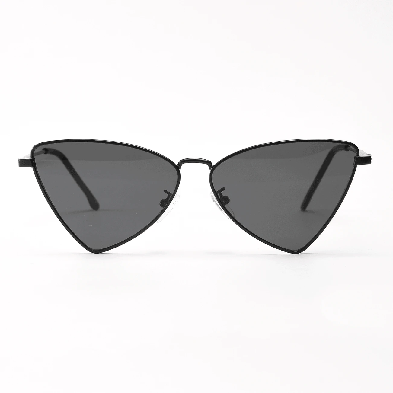 DOHOHDO Butterfly Style Triangular Metal Sunglasses For Women 2024 Luxury Brand Design Sun Glasses Men Fashion Punk Shades UV400