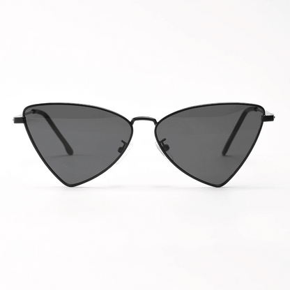 DOHOHDO Butterfly Style Triangular Metal Sunglasses For Women 2024 Luxury Brand Design Sun Glasses Men Fashion Punk Shades UV400