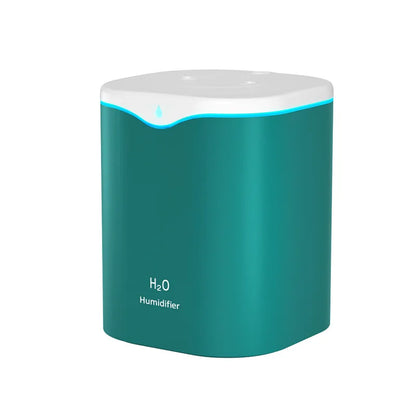 Air Humidifier 2L Large Capacity Double Spray Port Home Office Essential Oil Humidifiers USB Aroma Diffuser Mist Maker Purifier