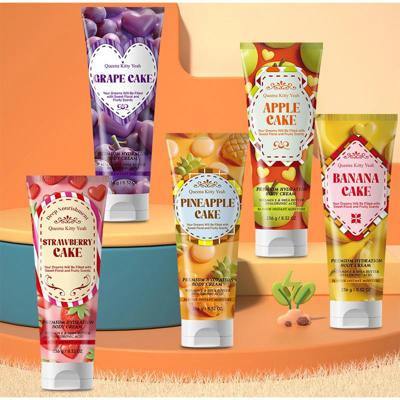 Fruit-scented Moisturizing Body Lotion Deeply Nourishes Improves Rough Skin Long-lasting Fragrance Refreshing Non-sticky Texture